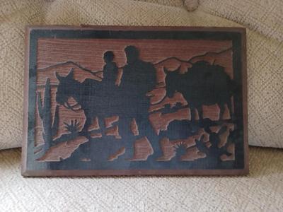 california redwood plaque
