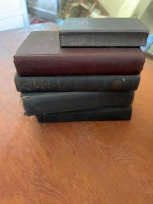 Set of Five Vintage Books Lot