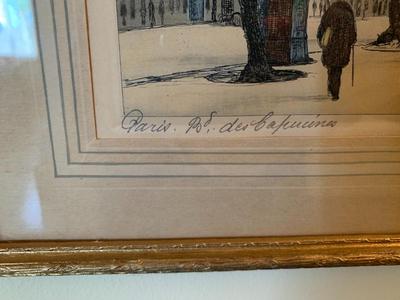 Jules Leray 1920s Aquatint Etchings