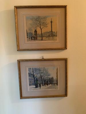 Jules Leray 1920s Aquatint Etchings
