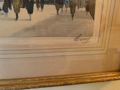 Jules Leray 1920s Aquatint Etchings