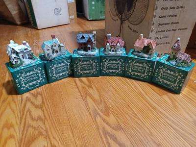 6pc cornwall cottage houses