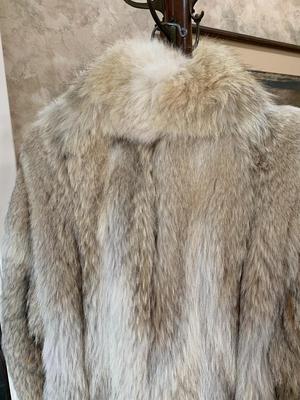 Mobster wife chic Full length fur coat