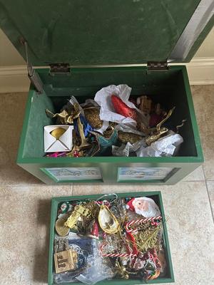 Variety of Christmas Ornaments