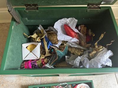 Variety of Christmas Ornaments