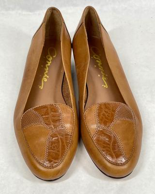 Leather Flats Patchwork Design Connie size 6.5 B
