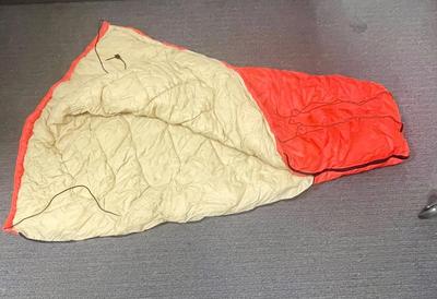 Camping Sleeping Bag - Tapered Shape Synthetic Fill Adult Size