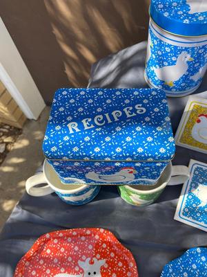 FARM KITCHEN TIN ITEMS