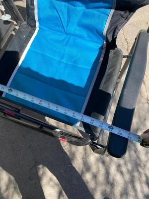 NICE OUTDOOR CHAIR, BUG ZAPPER AND CHAIR SHADE