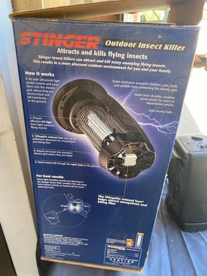 STINGER BUG ZAPPER, SPACE HEATER & MORE