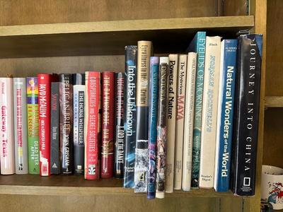 LARGE VARIETY OF BOOKS (5)