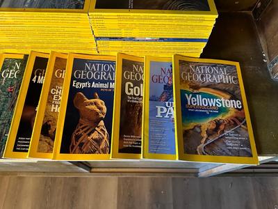 NATIONAL GEOGRAPHIC MAGAZINES