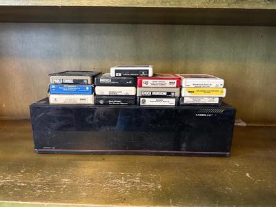 MUSIC ON 8-TRACK TAPES AND CD'S