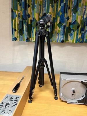 ROLLEI TRIPOD, BELL & HOWELL SUPER 8 MOVIE PROJECTOR AND CORDLESS SONOTRON