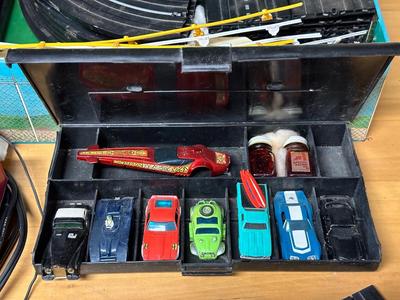 AURORA AFX VINTAGE TOY RACE CARS & TRACK