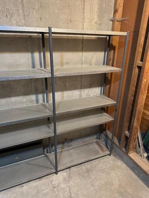 DOUBLE STORAGE SHELF