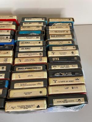 Lot of 8 Track Tapes