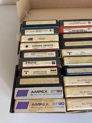 Lot of 8 Tracks