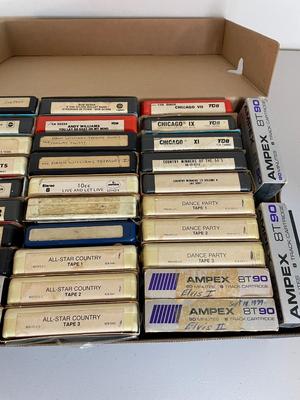 Lot of 8 Tracks