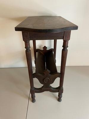 Side Table / Newspaper Stand