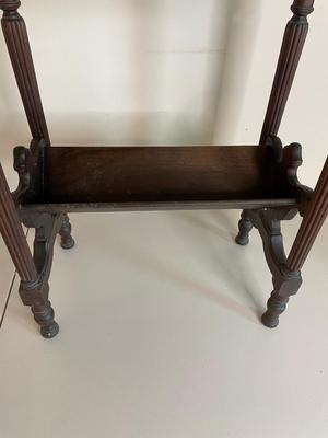 Side Table / Newspaper Stand