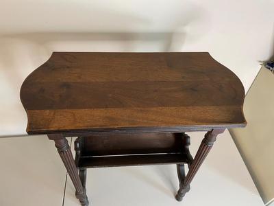 Side Table / Newspaper Stand