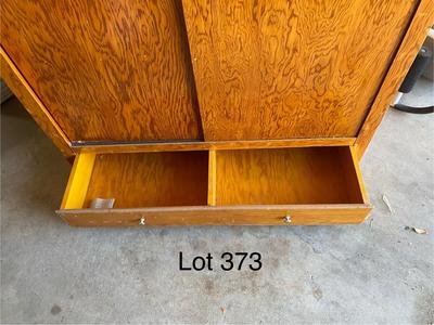 LARGE VINTAGE WARDROBE CABINET