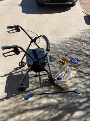 WALKER AND OTHER EQUIPMENT