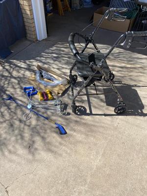 WALKER AND OTHER EQUIPMENT