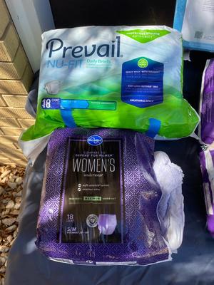 ADULT UNDER GARMENTS AND CONTOURED SEAT PADDING