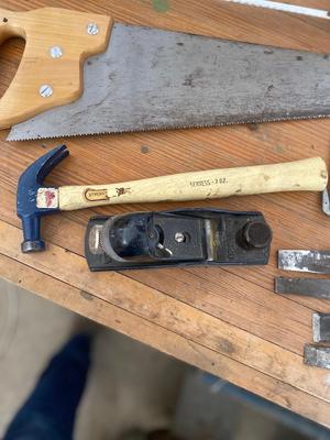 HANDS SAWS AND OTHER WOOD WORKING TOOLS