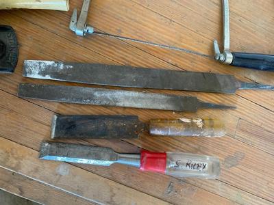 HANDS SAWS AND OTHER WOOD WORKING TOOLS
