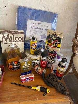 GARAGE/HOUSEHOLD CHEMICALS AND MORE