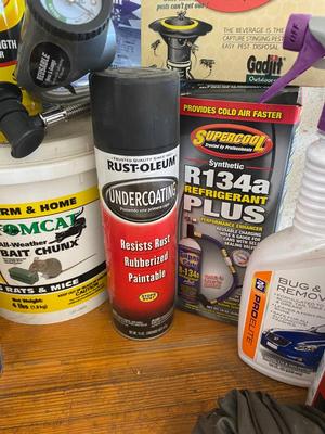 GARAGE/HOUSEHOLD CHEMICALS AND MORE