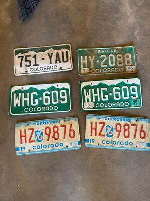 LICENSE PLATES