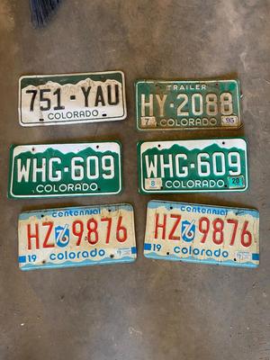 LICENSE PLATES