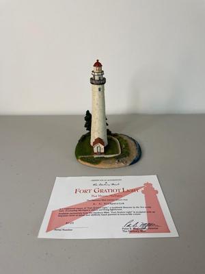 Fort Gratiot lighthouse - The Danbury Mint