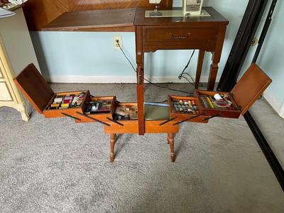 Vintage Sewing Kit / Box