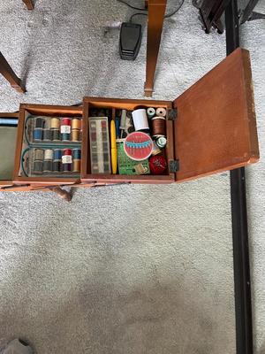 Vintage Sewing Kit / Box