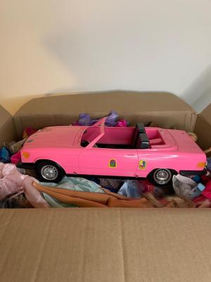 Lot of Barbies, Dolls, Clothes, and Accessories
