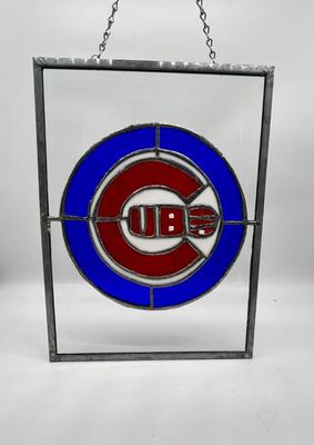 Chicago Cubs Stained Glass/Sun Catcher