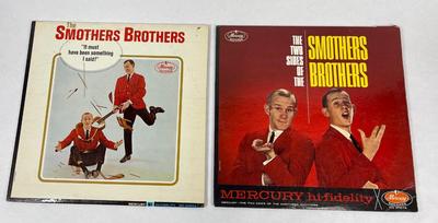 lot of 2 SMOTHERS BROTHERS vintage vinyl record albums