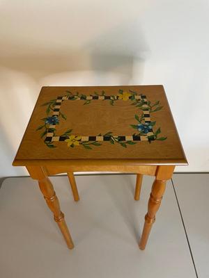 Footstool & Side Table