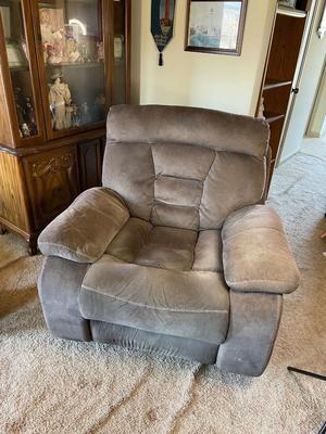 Grey Recliner Chair