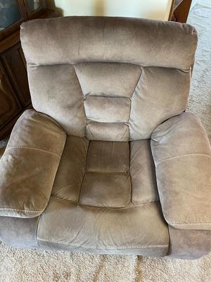 Grey Recliner Chair