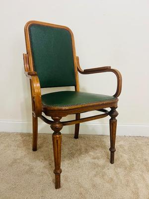 Vintage Tufted High Back Chair~Read Details