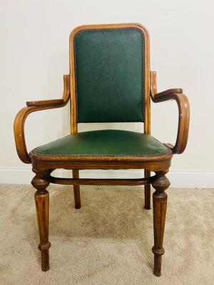 Vintage Tufted High Back Chair~Read Details