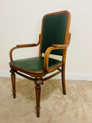 Vintage Tufted High Back Chair~Read Details