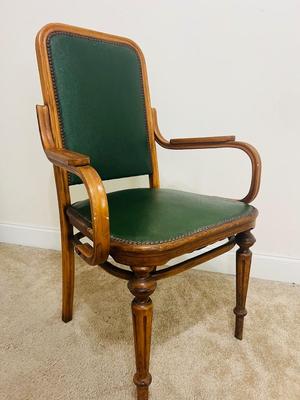 Vintage Tufted High Back Chair~Read Details