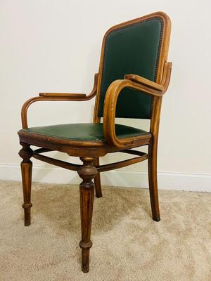 Vintage Tufted High Back Chair~Read Details